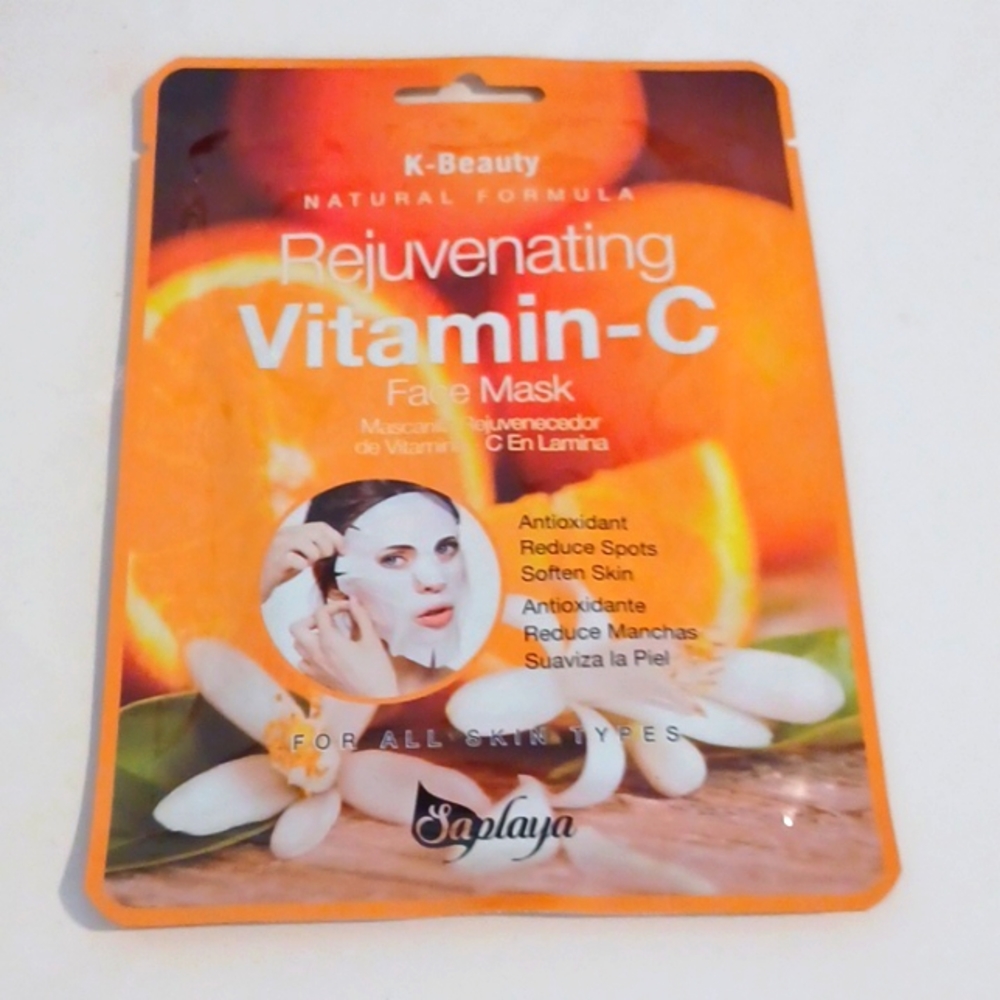 INDIVIDUAL VITAMIN C FACE MASK